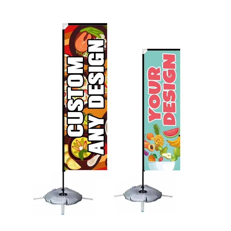 Hogyan támogatják a téglalap alakú tengerparti zászlók a kültéri márka láthatóságát a helyi piacokon?