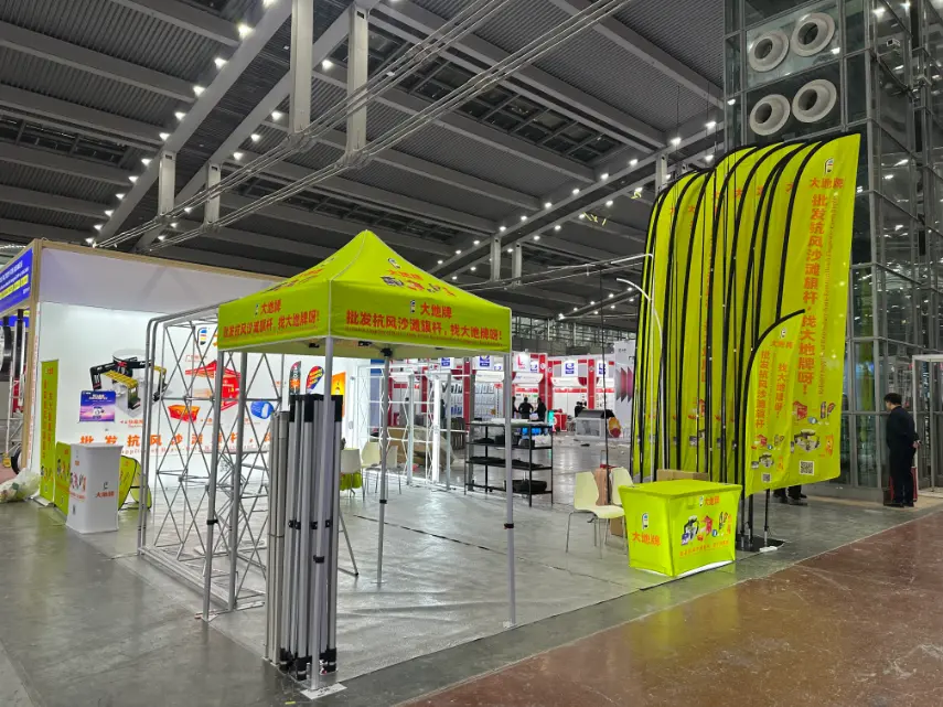 A Earth Display Sanghajba indul az APPP EXPO 2026-ra Dadi zászlórúddal