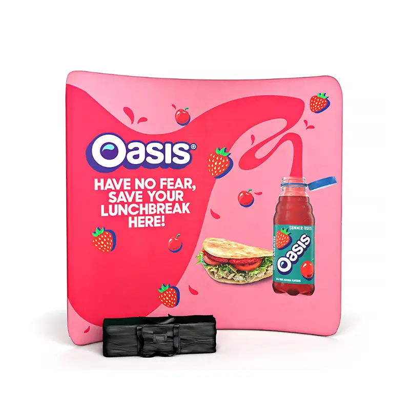 Görbe háttér keret