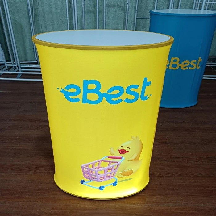 LED kerek emelhető pult