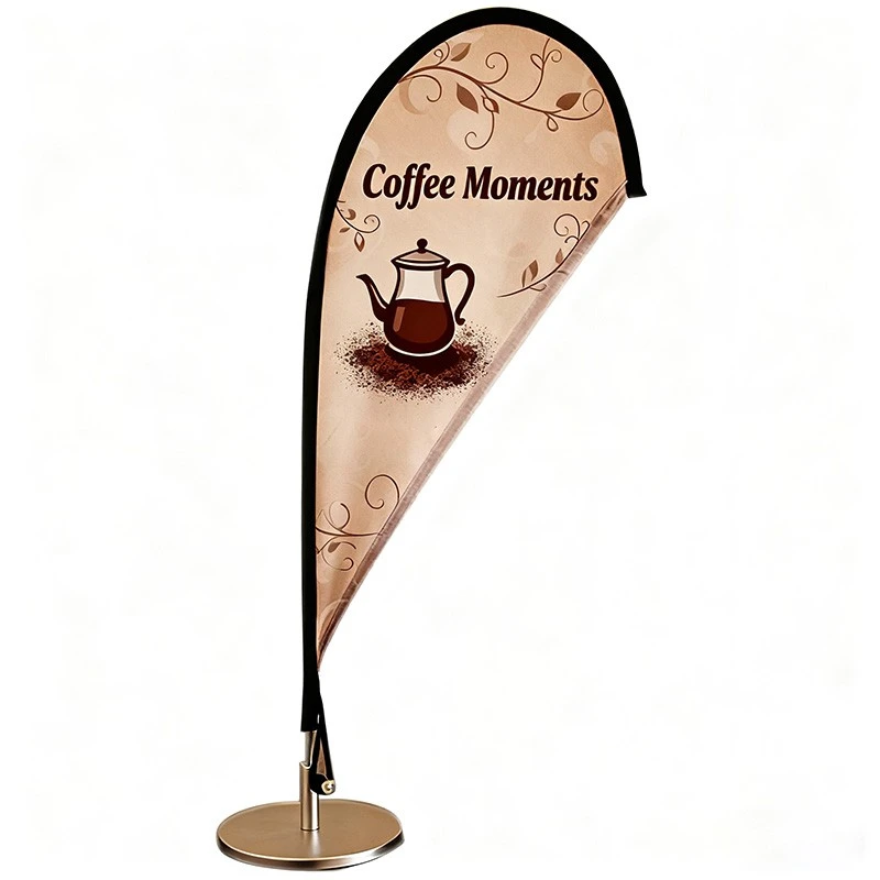 Asztali Teardrop Beach Flag