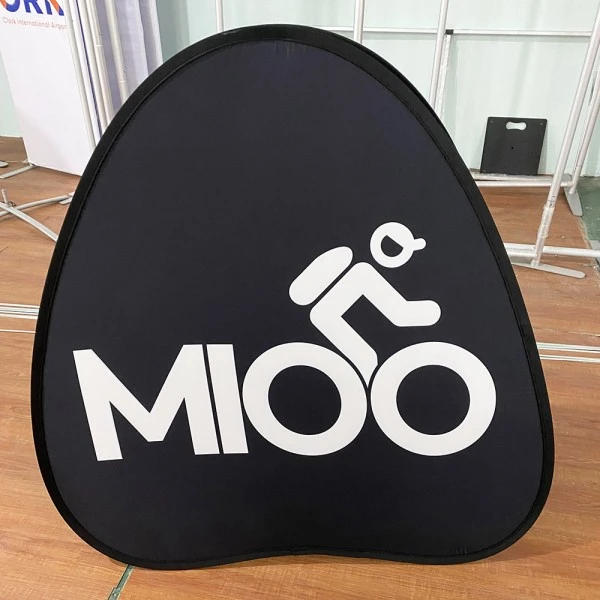 Háromszög felugró szalaghirdetés